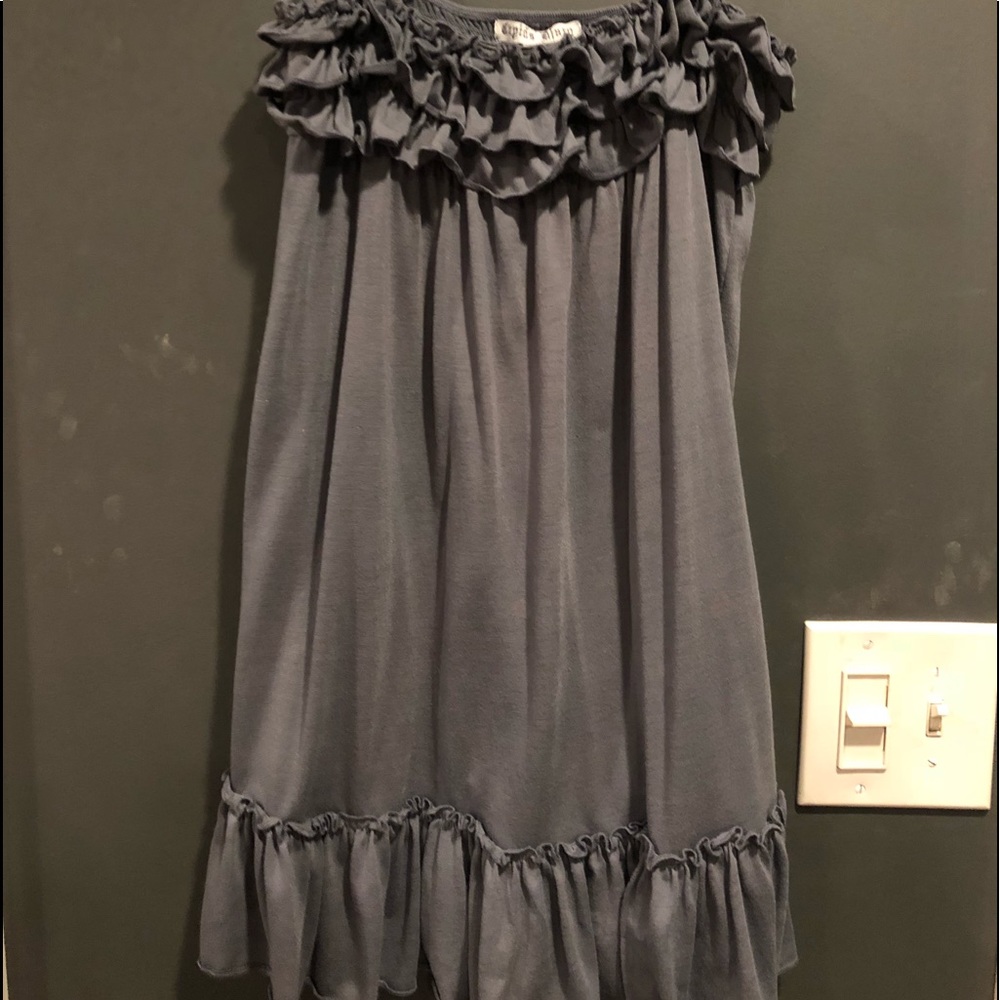 Ruffled tank or mini dress